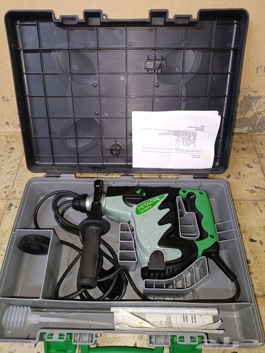 دريل هامر تكسير دقاق كمبريشين هيتاشي صناعة ياباني اصلي جديد64516992502786111