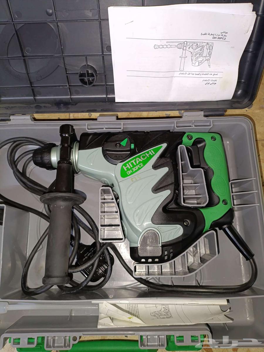 دريل هامر تكسير دقاق كمبريشين هيتاشي صناعة ياباني اصلي جديد64516992502786110