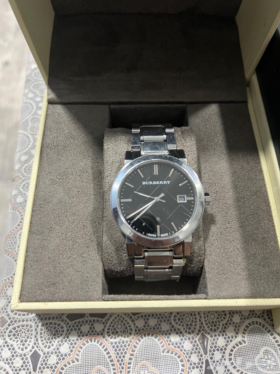 ساعة بيربري رجالي ساعة سويسرية أصلية64517903142658111