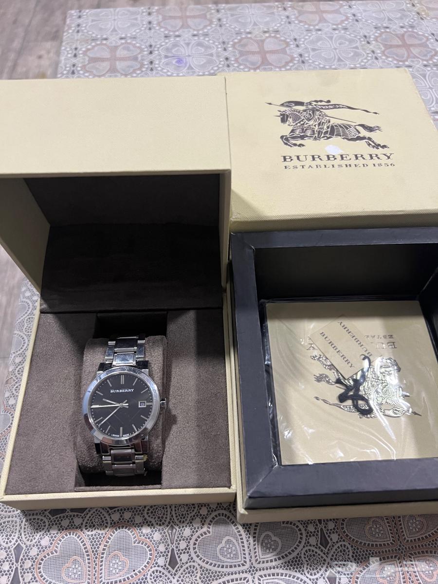 ساعة بيربري رجالي ساعة سويسرية أصلية64517903142658110