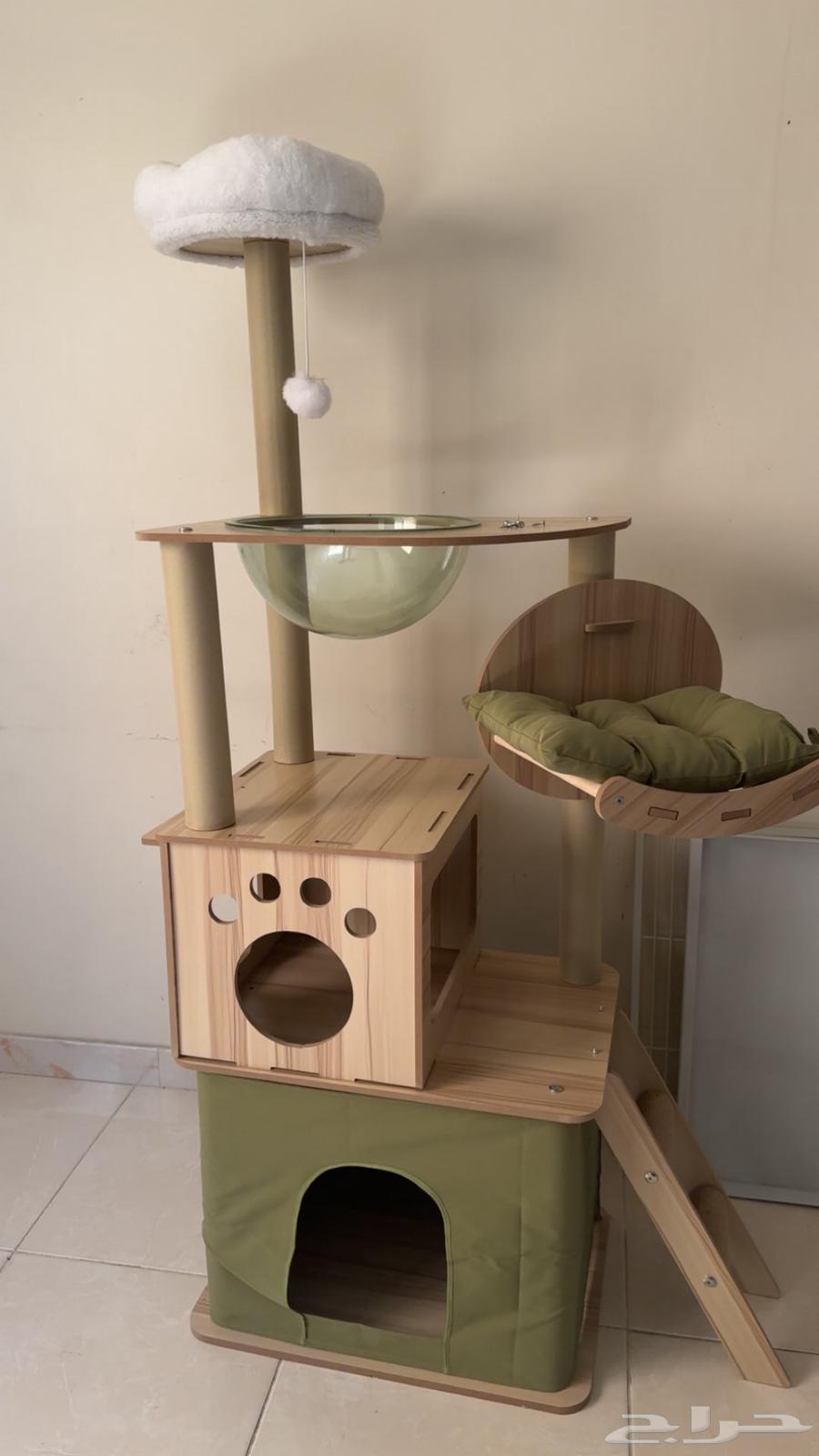 شجرة للقط جديدة new cat tree64512316196993110