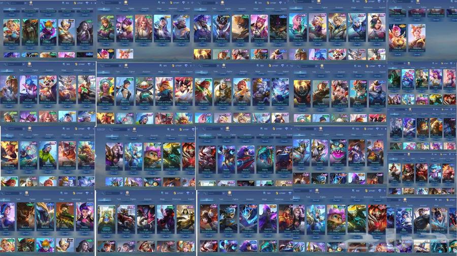 حساب موبايل ليجند للبيع 500 اسكن نادر64513728413827110