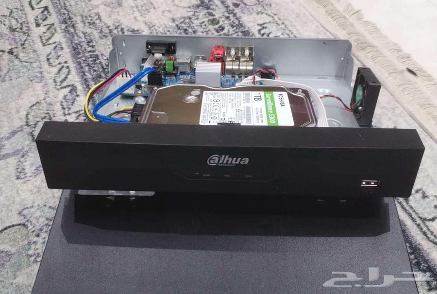 Dahua DVR Camera System for Display and Recording, 4 Output Channels, 8 Megapixel Resolution64518116779521111