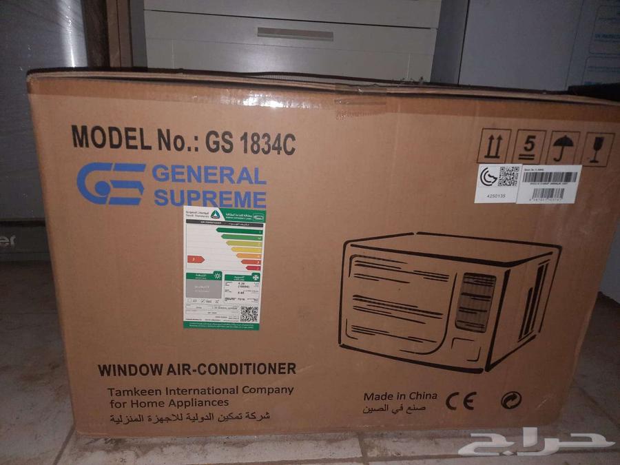 مكيف شباك جديد جينيرال سوبريم بارد 18000 وحدة64513495082882111