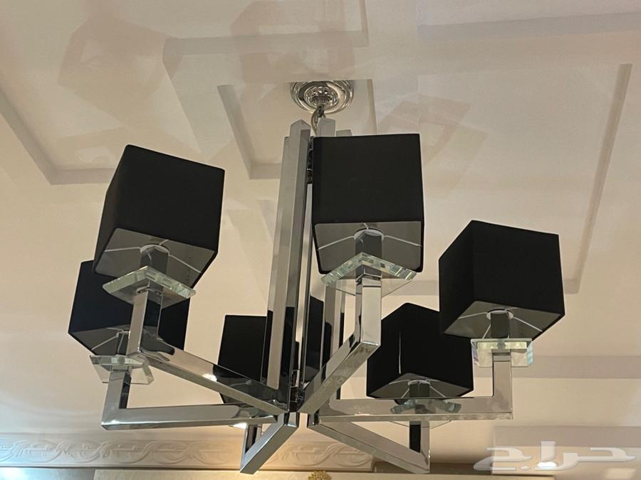 نجفه سليمه ونظيفه لون اسود وفضي64513976443011110