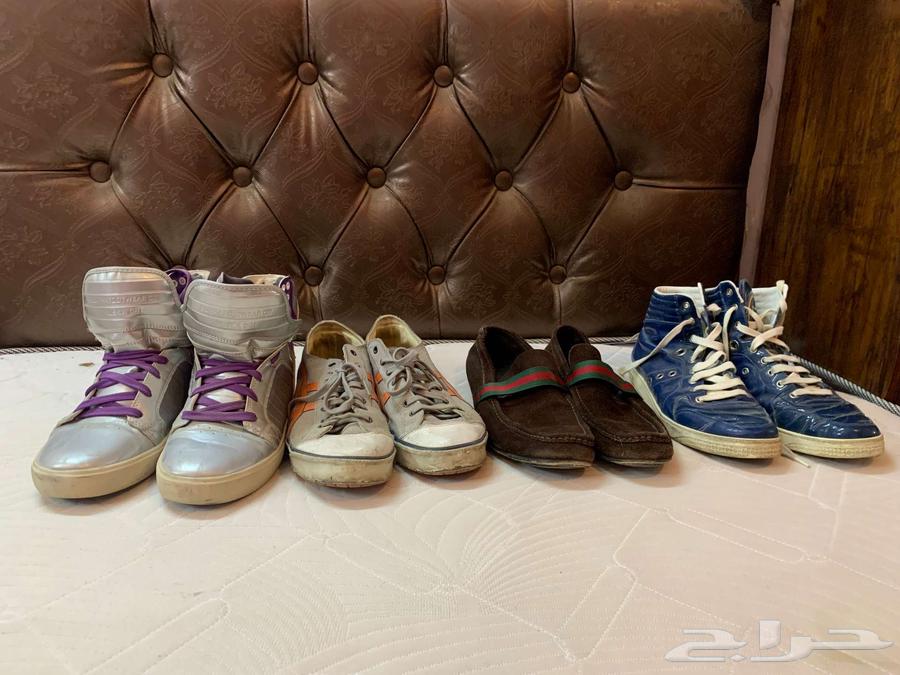 مجموعة احذيه وشناط ظهر للبيع جميعها ب10 ريال64447176665985110