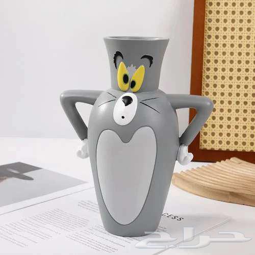 For sale vase, flowerpot (Tom and Jerry) in the shape of Tom64525593886978110