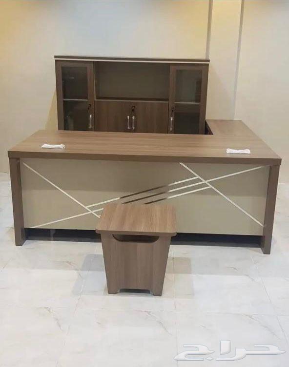 مكاتب سكرتارية درج دولاب مكتبي طاولة شي طقم كرسي كنب جلد64521268743554113