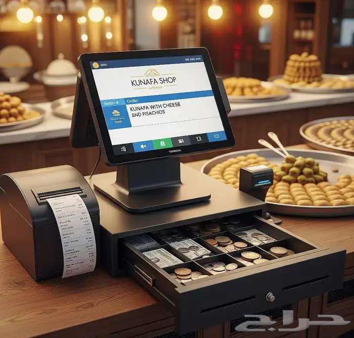 جهاز كاشير مطعم كاشير بوفيه كاشير حلويات64521497107842110
