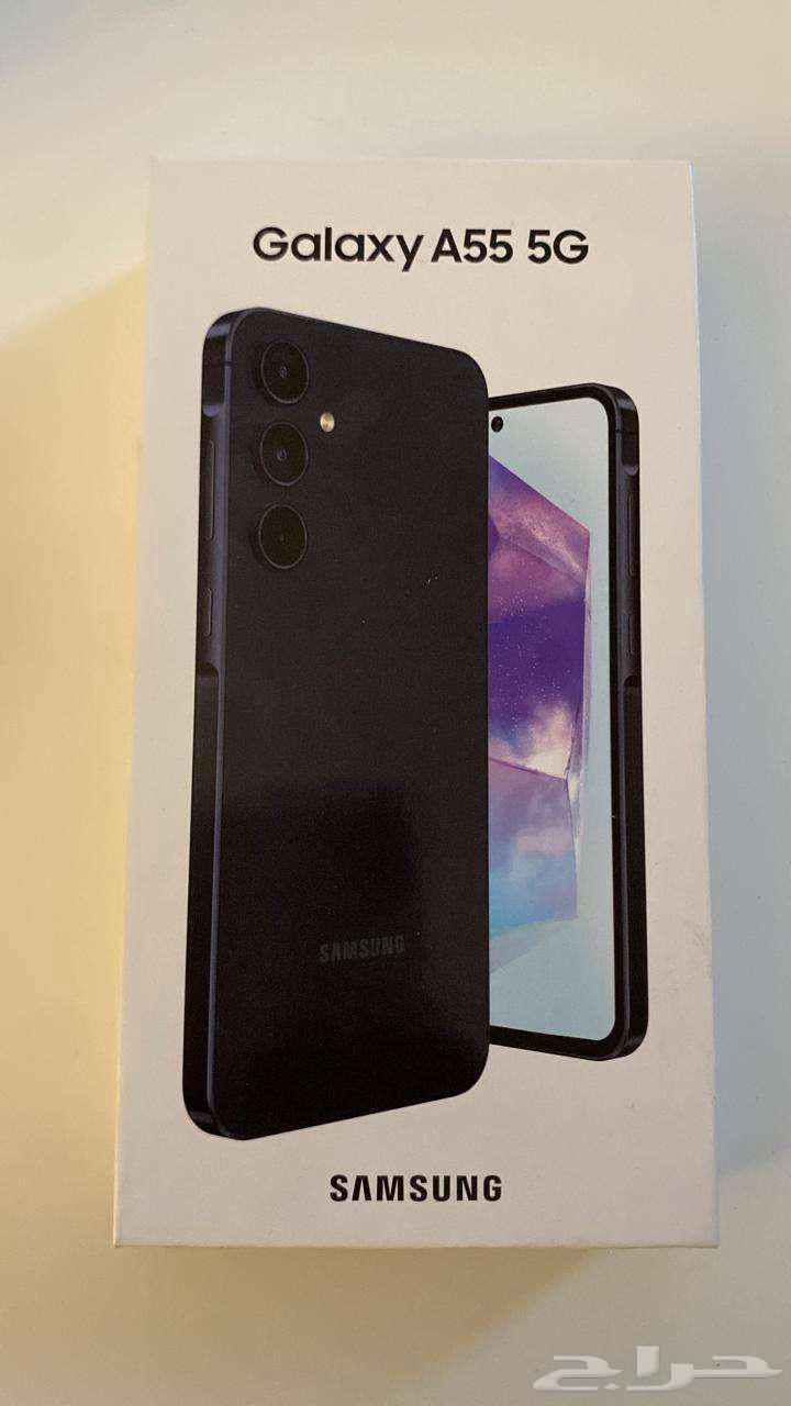 سامسونج جالاكسي A55 الجيل الخامس 5Gاللون كحلي ليلي64523809547521110