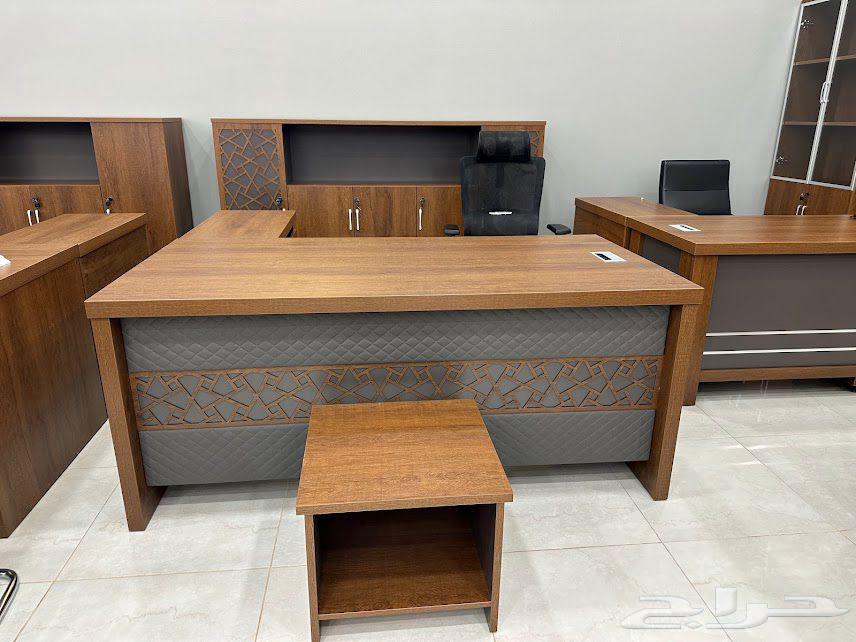 مكاتب سكرتارية درج دولاب مكتبي طاولة شي طقم كرسي كنب جلد64521268743554114
