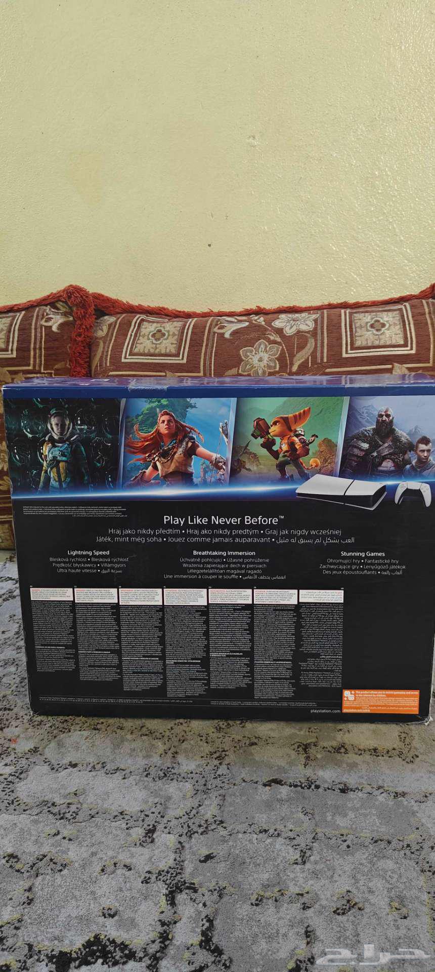 سوني 5 شبه جديد بالكرتون مع كامل الملحقات ( تم البيع )64520656705281111