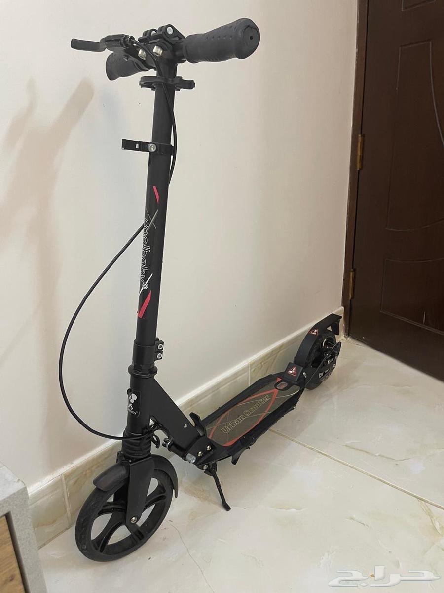 اسكوتر حديد عادي مو كهربائي شبه جديد64521610961282112