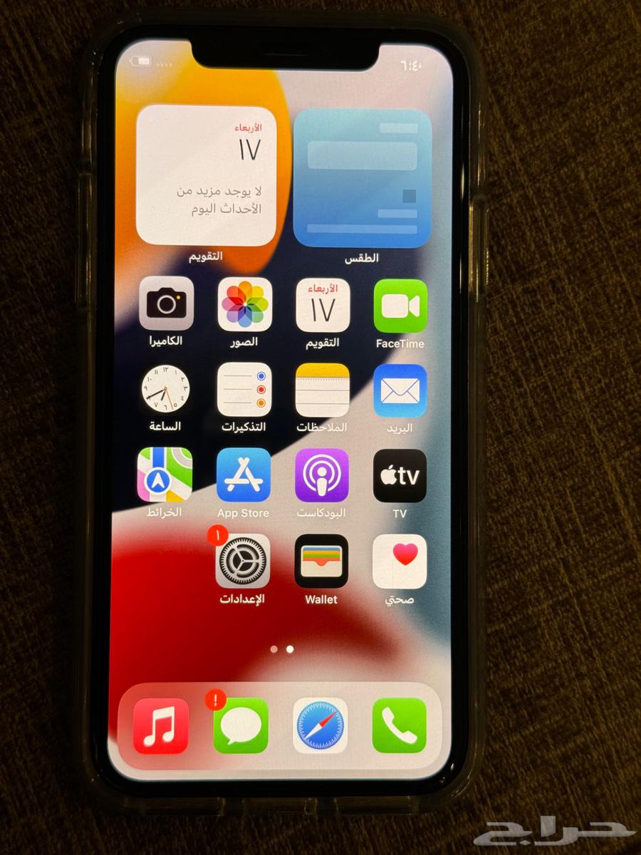 ايفون X نظيف 256g أسود ios1564525787591553112