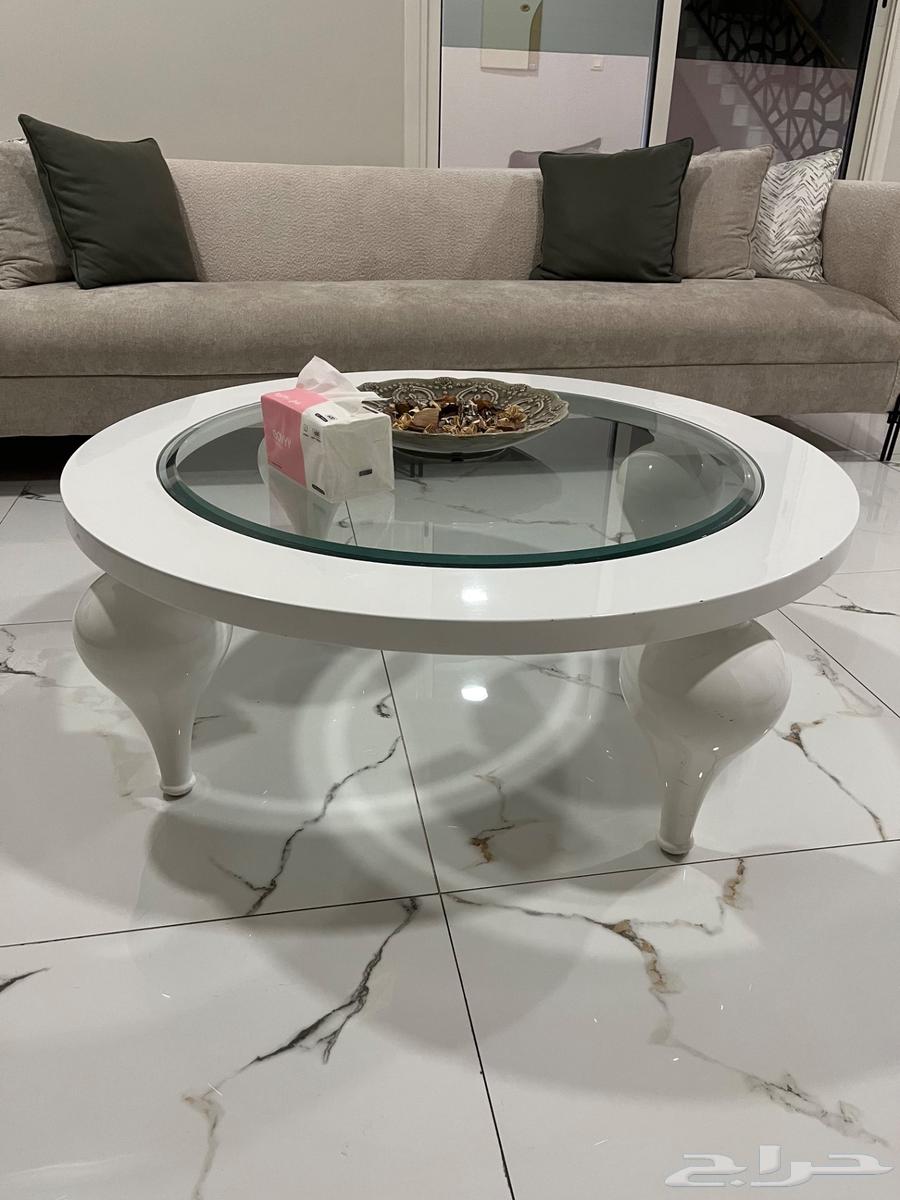 Center table set with 3 side tables and service tables64525828712579110