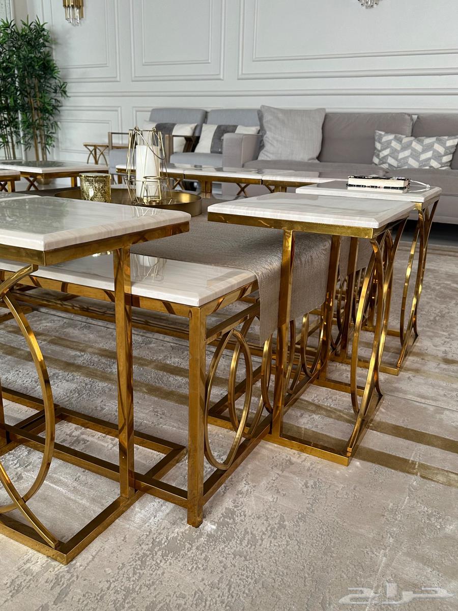 طاولات طاولة ضيافة رخام فخمة64526217173635111