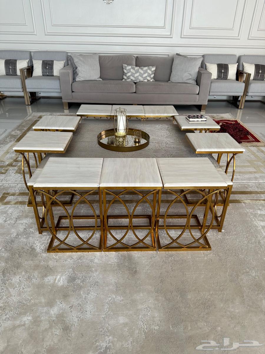 طاولات طاولة ضيافة رخام فخمة64526217173635113