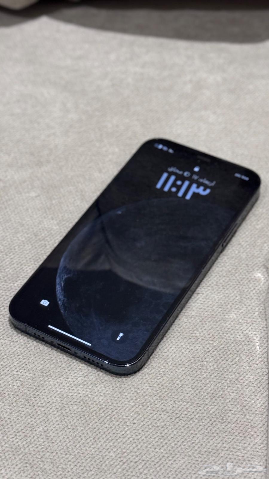 ايفون 12 برو 256 جيجا كحلي الحد 1400 من الاخير64526801357187113