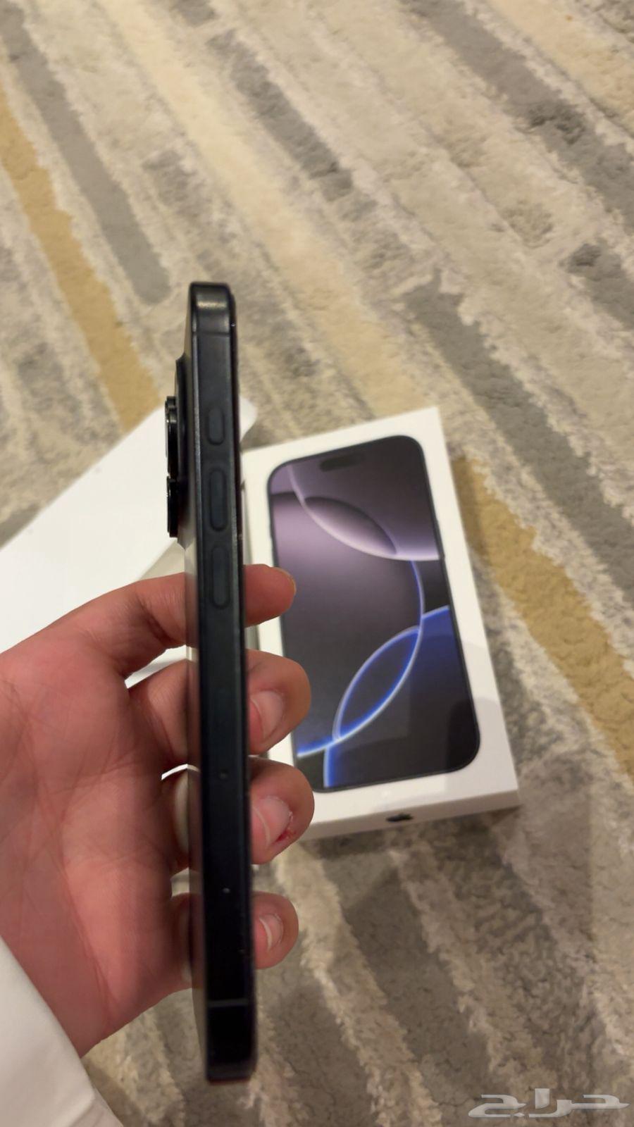 ايفون 16 برو أسود 128 قيقا   استخدام بسيط64523471886722113