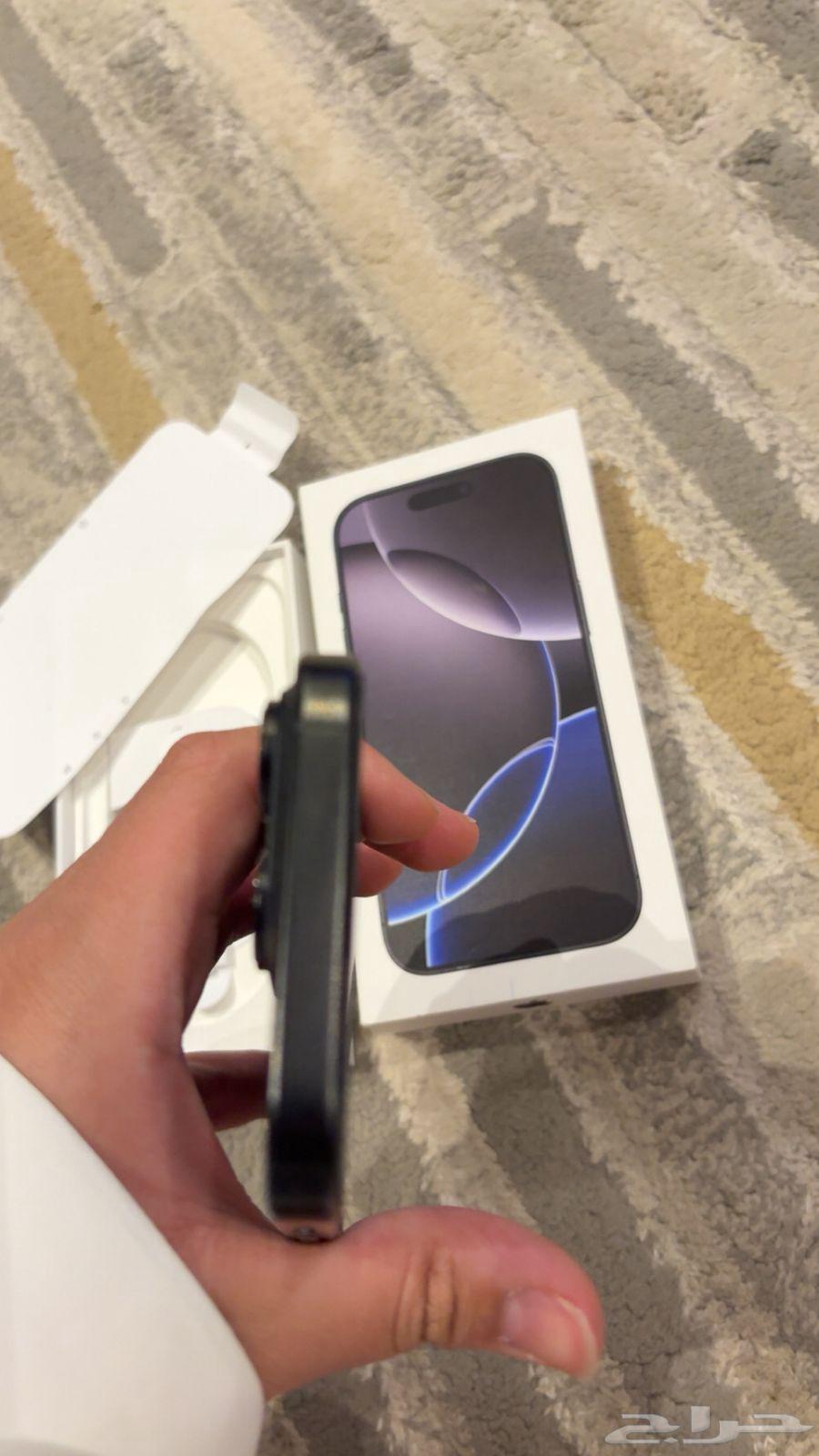 ايفون 16 برو أسود 128 قيقا   استخدام بسيط64523471886722112
