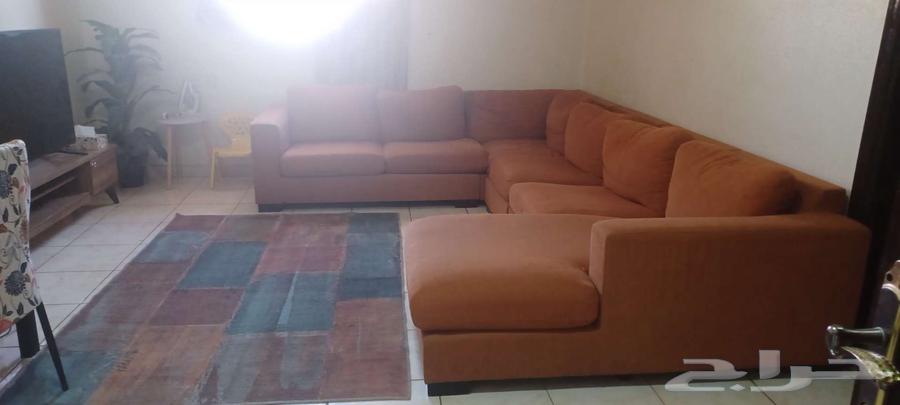 L-shaped Home Centre sofa set with 6-person dining table64520983100290111