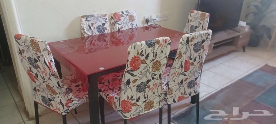 L-shaped Home Centre sofa set with 6-person dining table64520983100290113