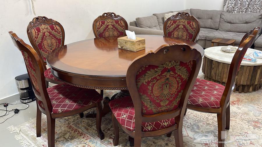 طاولة خشب أصلي ثقيل وفخم64527734189826111