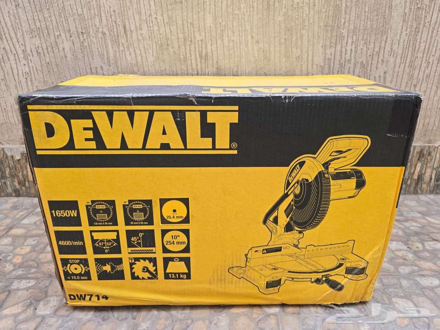 منشار زاوية من ديولت DeWalt جديد بسعر مخفض64520741101826110