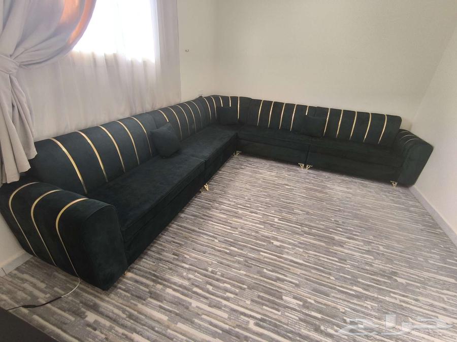 كنب مرتفع لون اخضر ((الدوادمي))64523189862019110