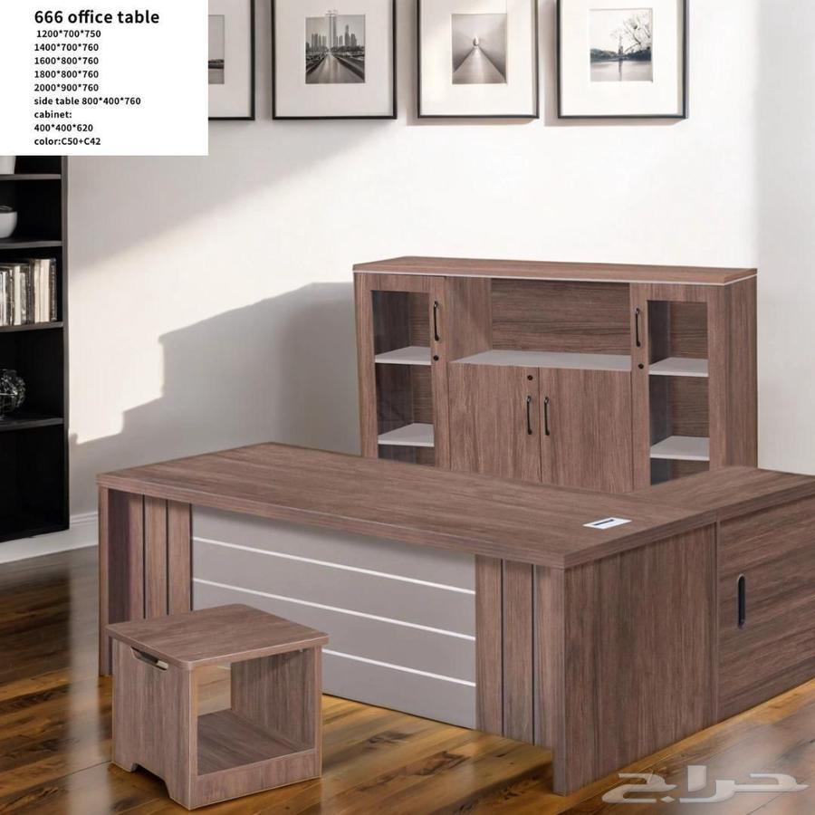 مكاتب سكرتارية درج دولاب مكتبي طاولة شي طقم كرسي كنب جلد64521268743554111