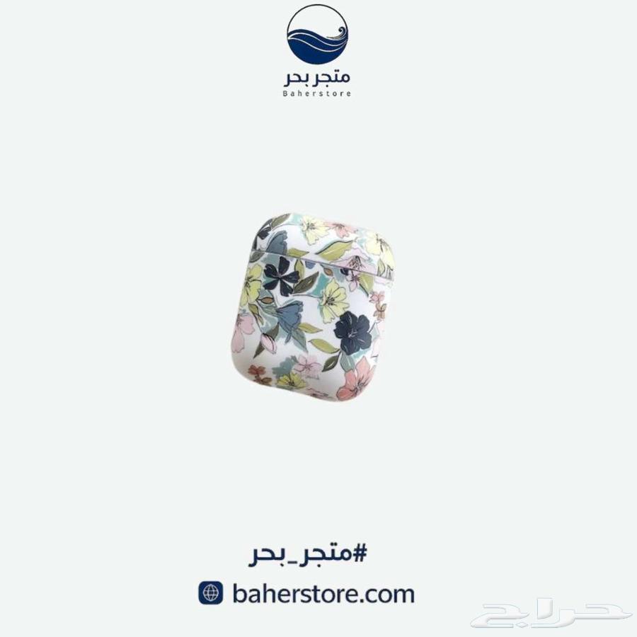 غطاء سماعات ايربودز برسومات الزهور64521311853827110