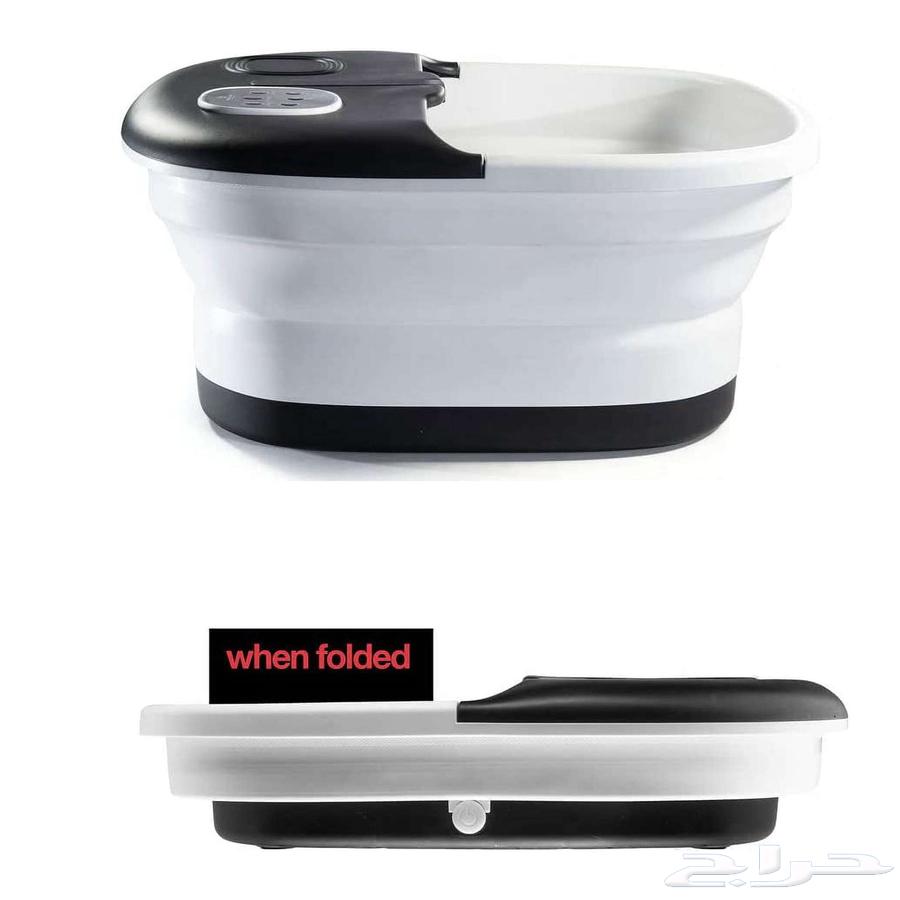 جهاز سبا القدم المنزلي القابل للط بالتدفئة والفقاعات والمساج64522655208193112