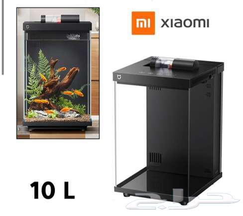 حوض سمك شاومي 10 لتر جديد استخدام يوم فقط64531182136321112
