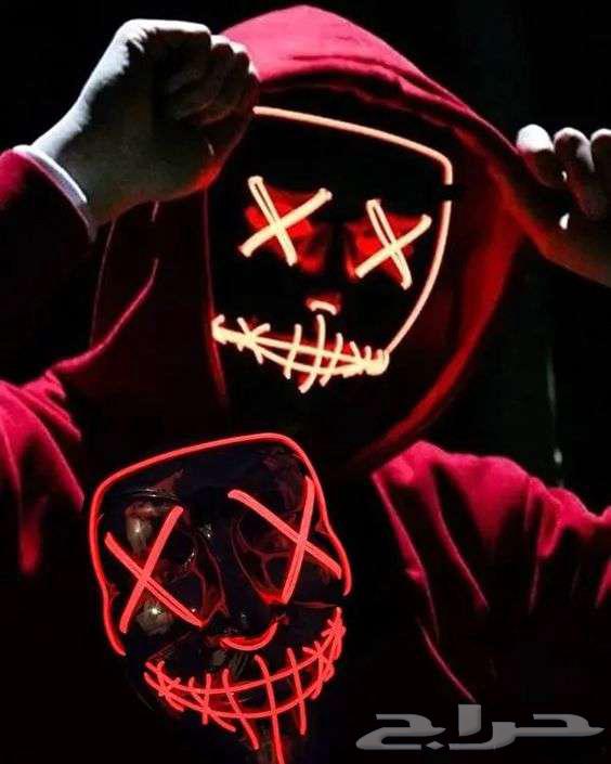 Entertainment LED Mask for Youth, Most Colors Available, Three Lighting Modes64529447735043113