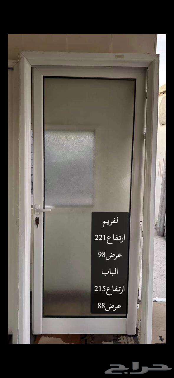 ابواب المنيوم واجهة دبل زجاج64530149305731112