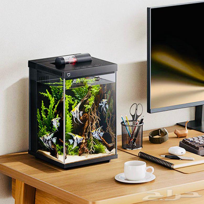 حوض سمك شاومي 10 لتر جديد استخدام يوم فقط64531182136321110