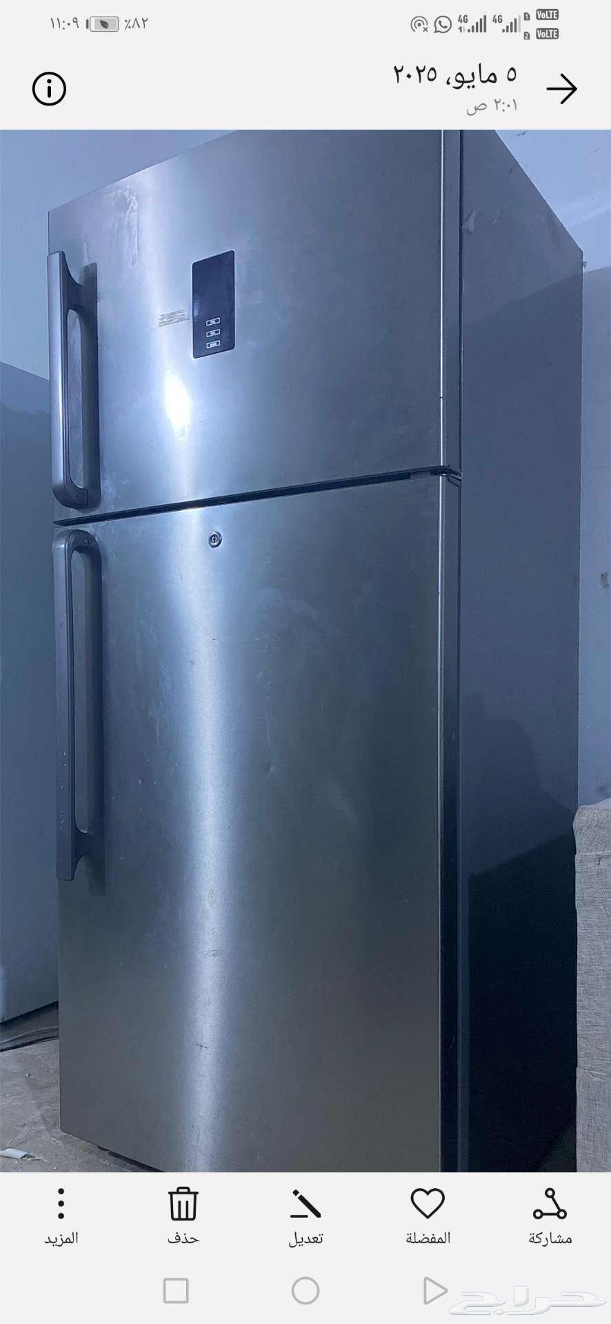 17 cubic feet working refrigerator, clean condition, location Al Kharj64529447698818111
