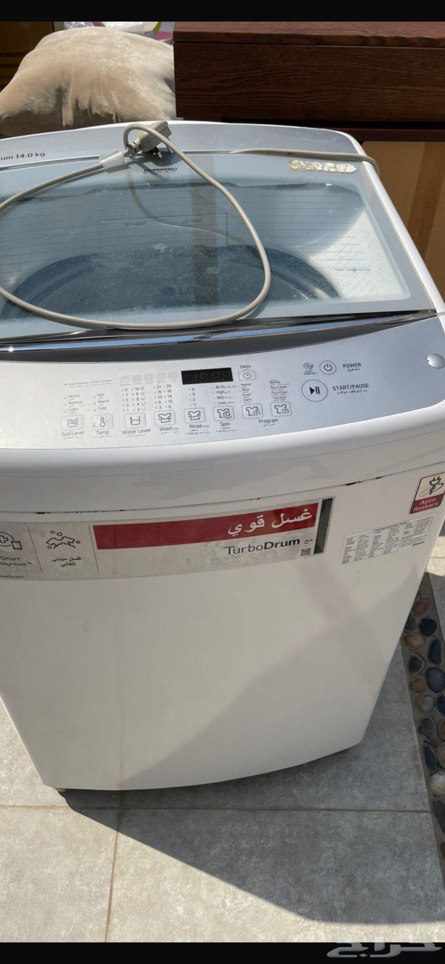 غسالة LG لا يوجد شي تاني ولا مكيفات او مطبخ64528978623619110