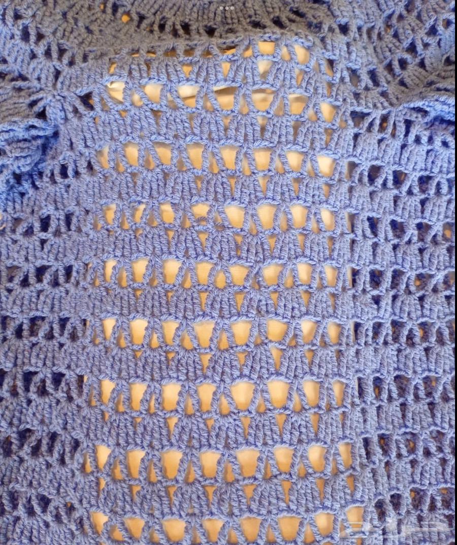 بلوزة صناعة يدوية كروشيه (خيوط تركية)64529490657665111