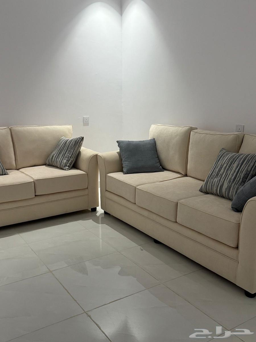 كنب قطعتين امريكي مع كامل الملحقات64528182243203112