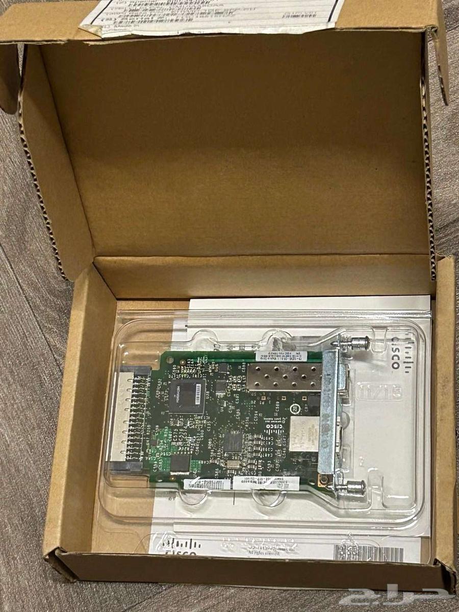 EHWIC SFP GE Port Module - Speed up to 1G64531589485697111