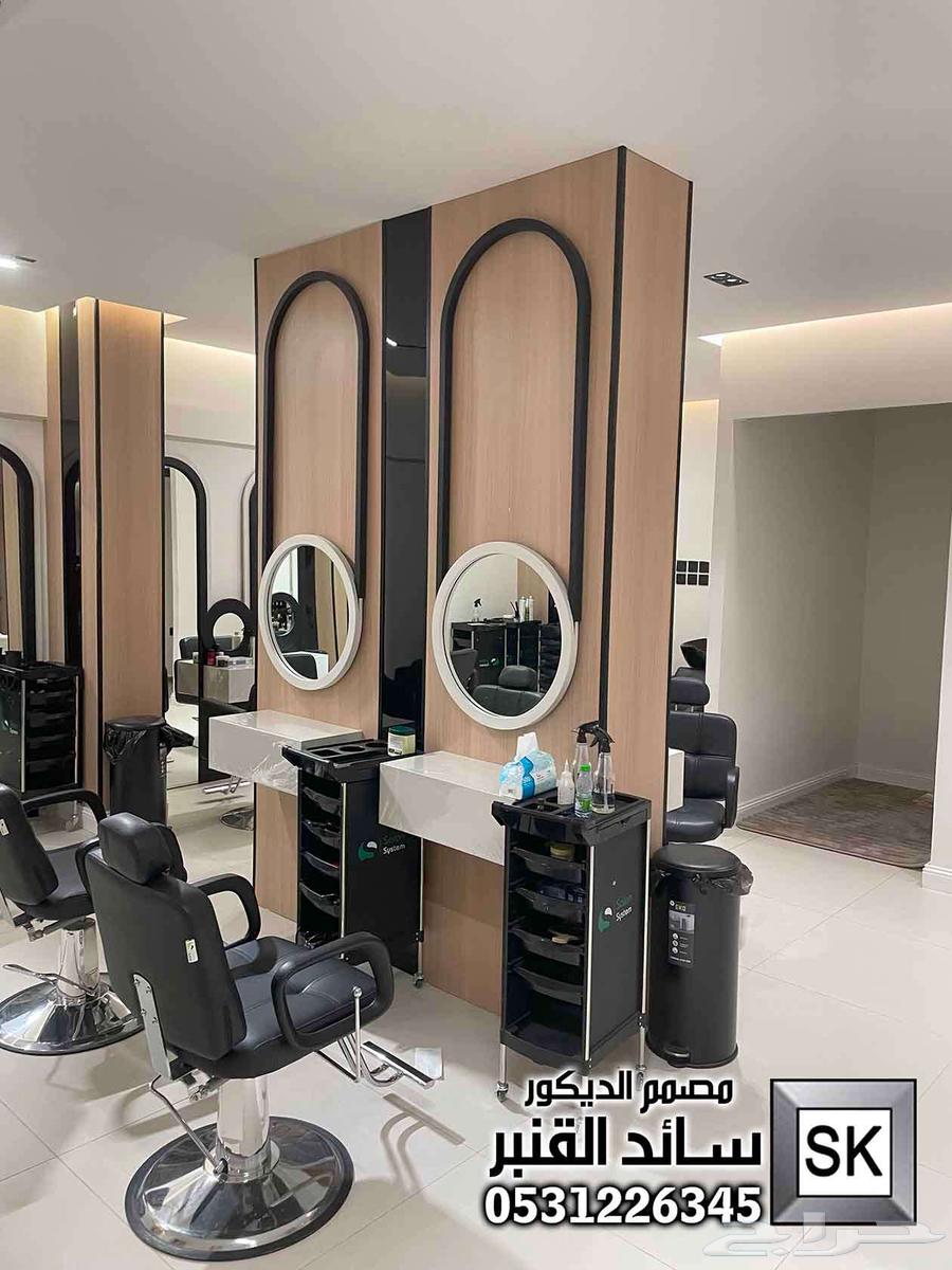تصميم و ترمصم صالون تجميل نسائي فاخر في الرياض64167249203075110
