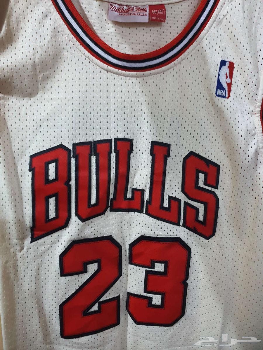 قميص كرة سلة مايكل جوردان أصلي جديد64534472959491110