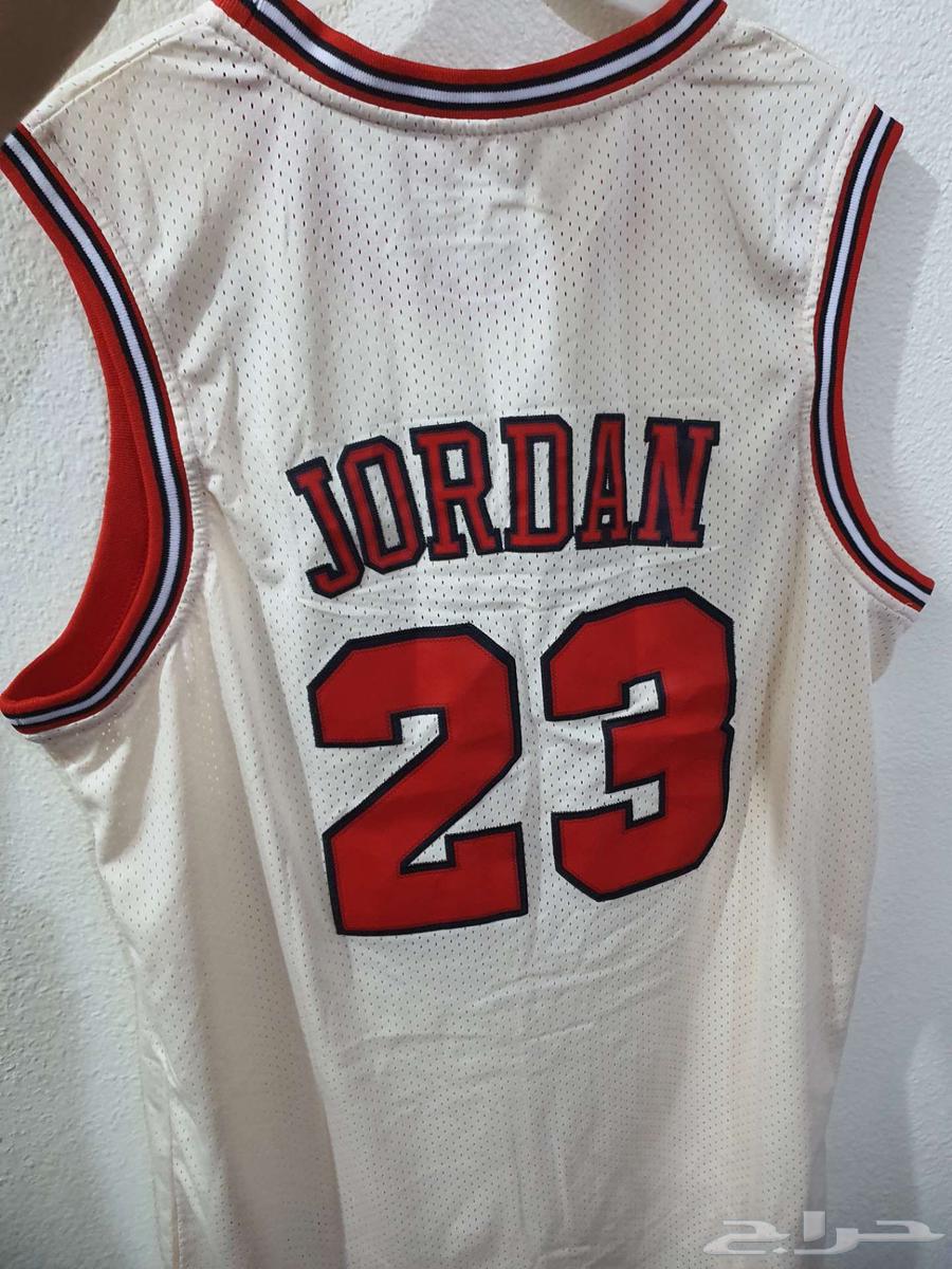 قميص كرة سلة مايكل جوردان أصلي جديد64534472959491111