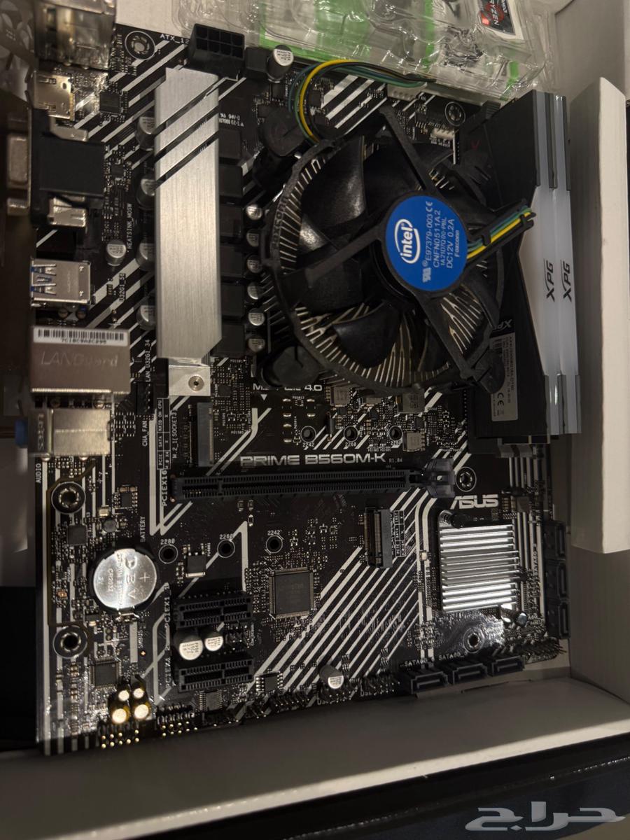 Motherboard, Processor, Cooler, and RAM64534775385986111