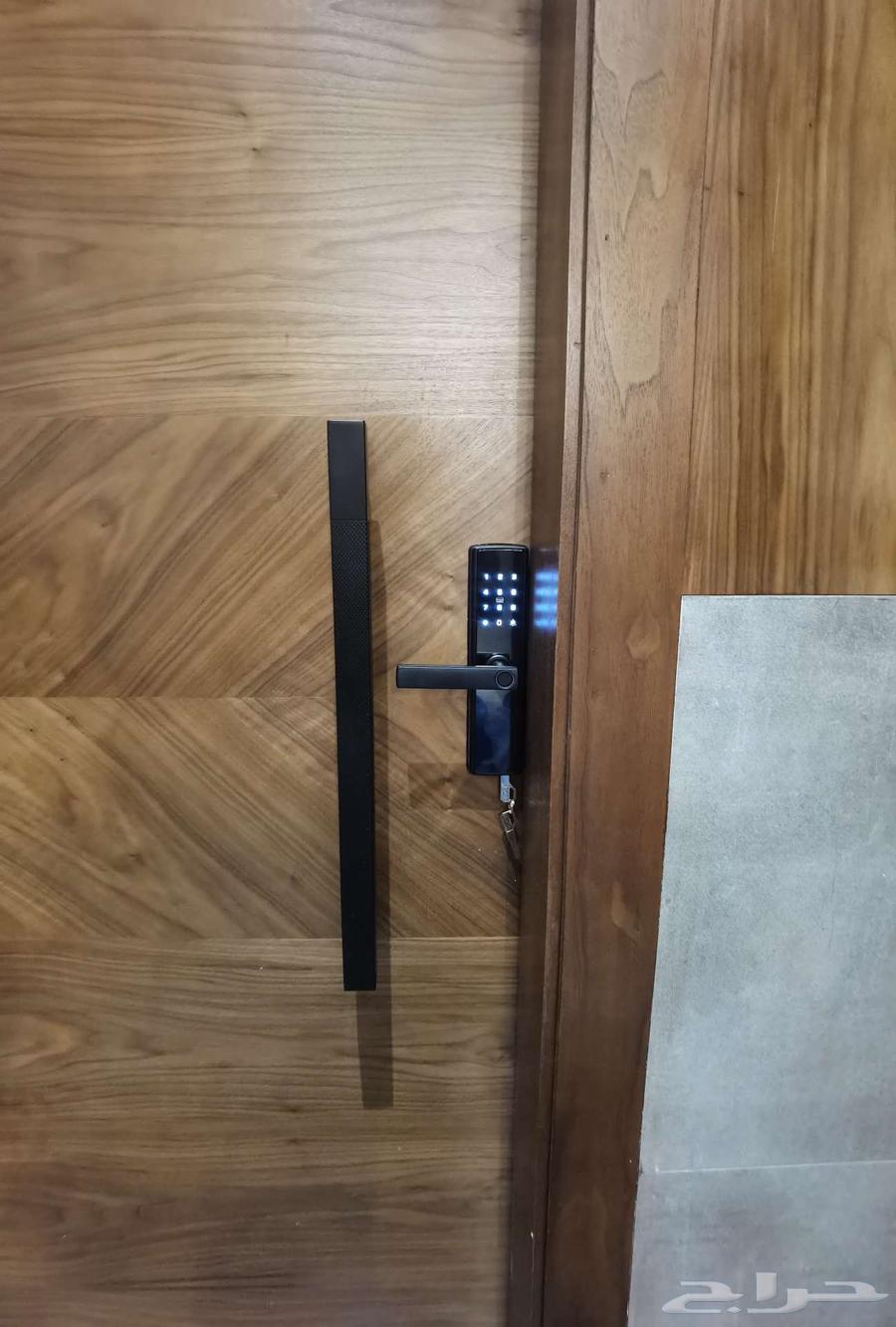 قفل ذكي المطور بصمة رقم سري كرت مفتاح تركيب برمجة القفل ذكي64528492916099110