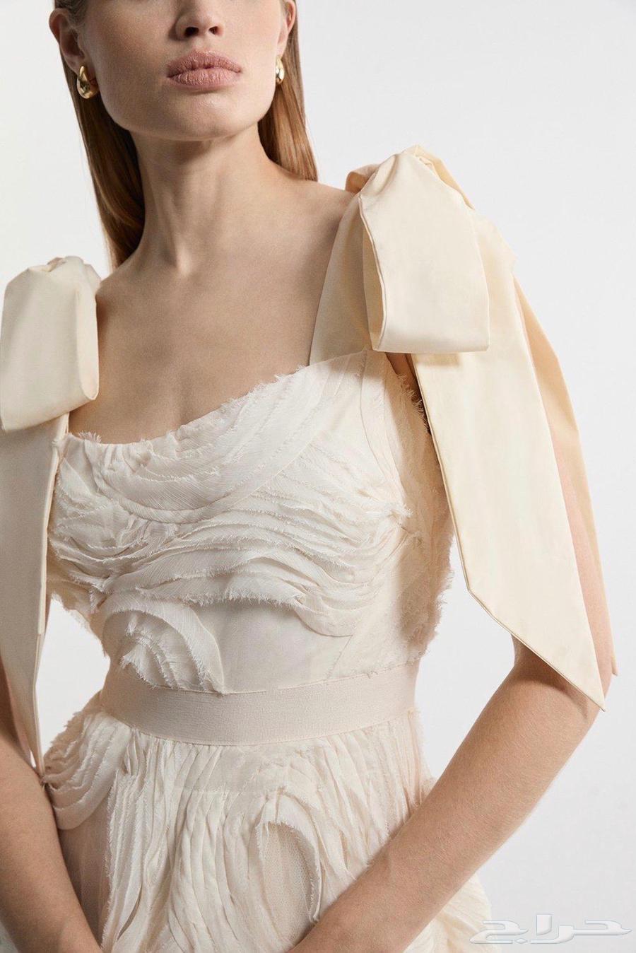 فستان كارين ميلين - Lydia Millen Textured Ruffle Woven Midi64532961129858114