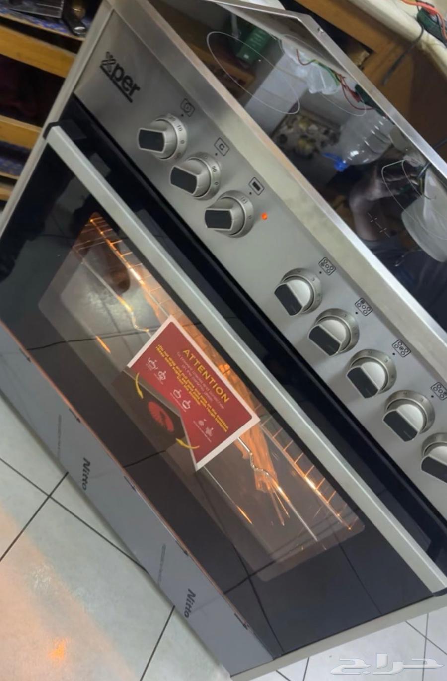 فرن كهربائي اكسبير سيراميك جديد   لم يستخدم نهائي ا64532057256065110