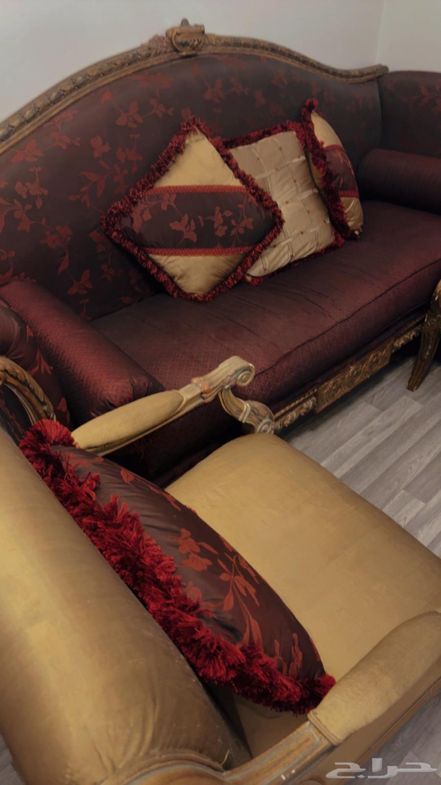 كرسي يقلب سرير وكنبه كبيره مع كرسي64531252679682111