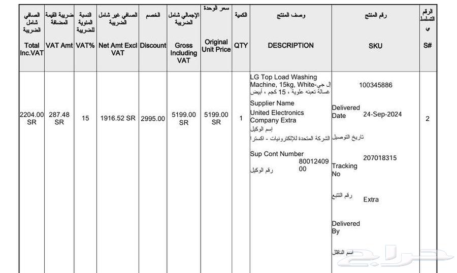 LG Washing Machine (Under Warranty) 15 kg64530275949315114